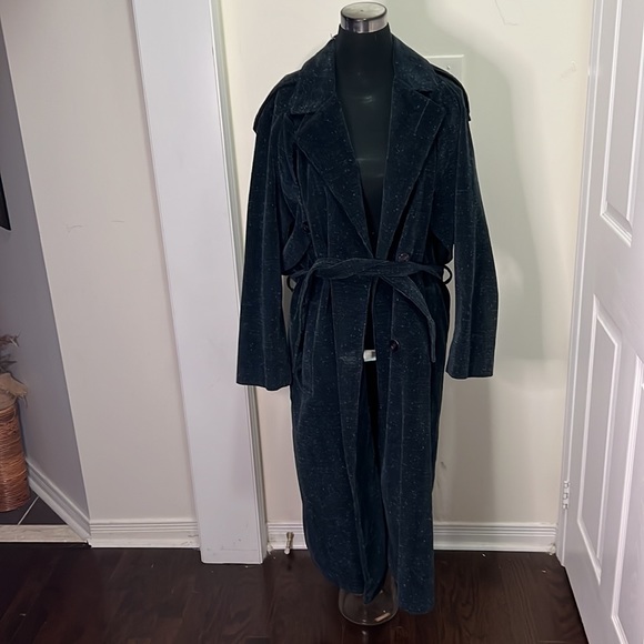 Vintage Codurory Belted Trench Outerwear Coat Size Large - Picture 10 of 15